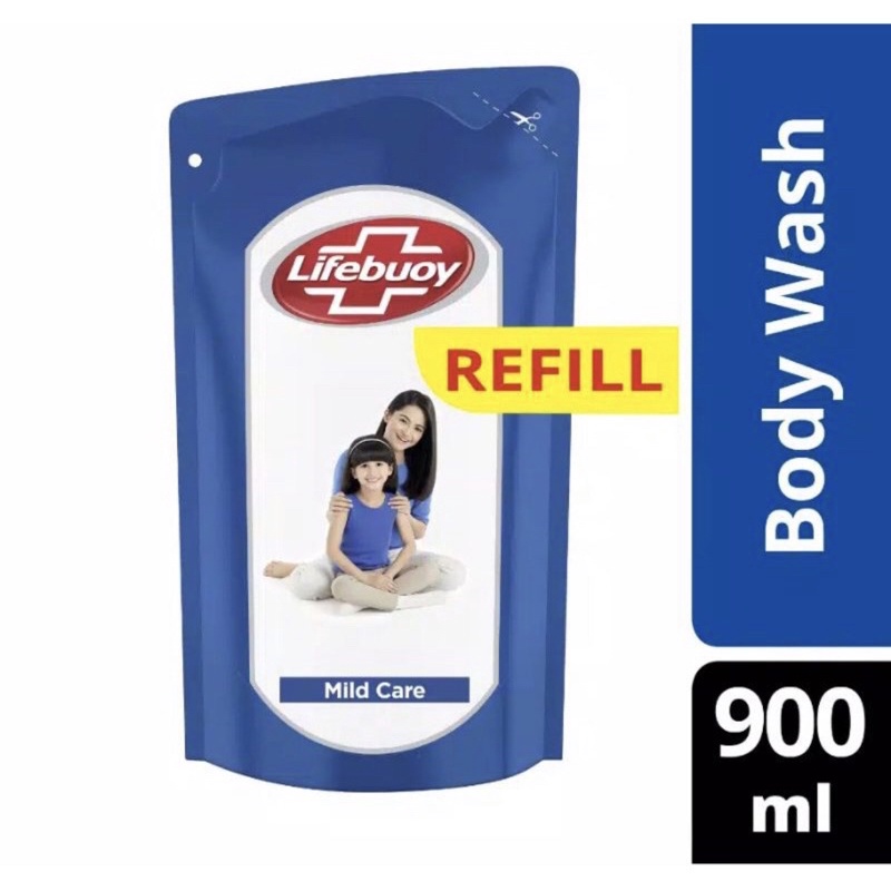 Jual LIFEBUOY BODY WASH REFILL 900ml / 850ml Indonesia