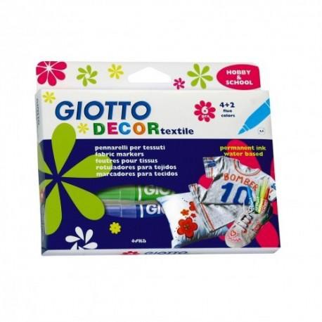 

Giotto Decor Textile 6 warna per pak - ref.494800