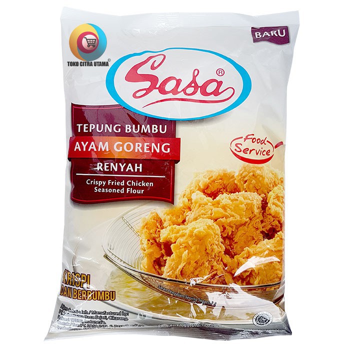 Tepung Bumbu Ayam Goreng Krispi (SASA) 900 Gr / 1 Pack