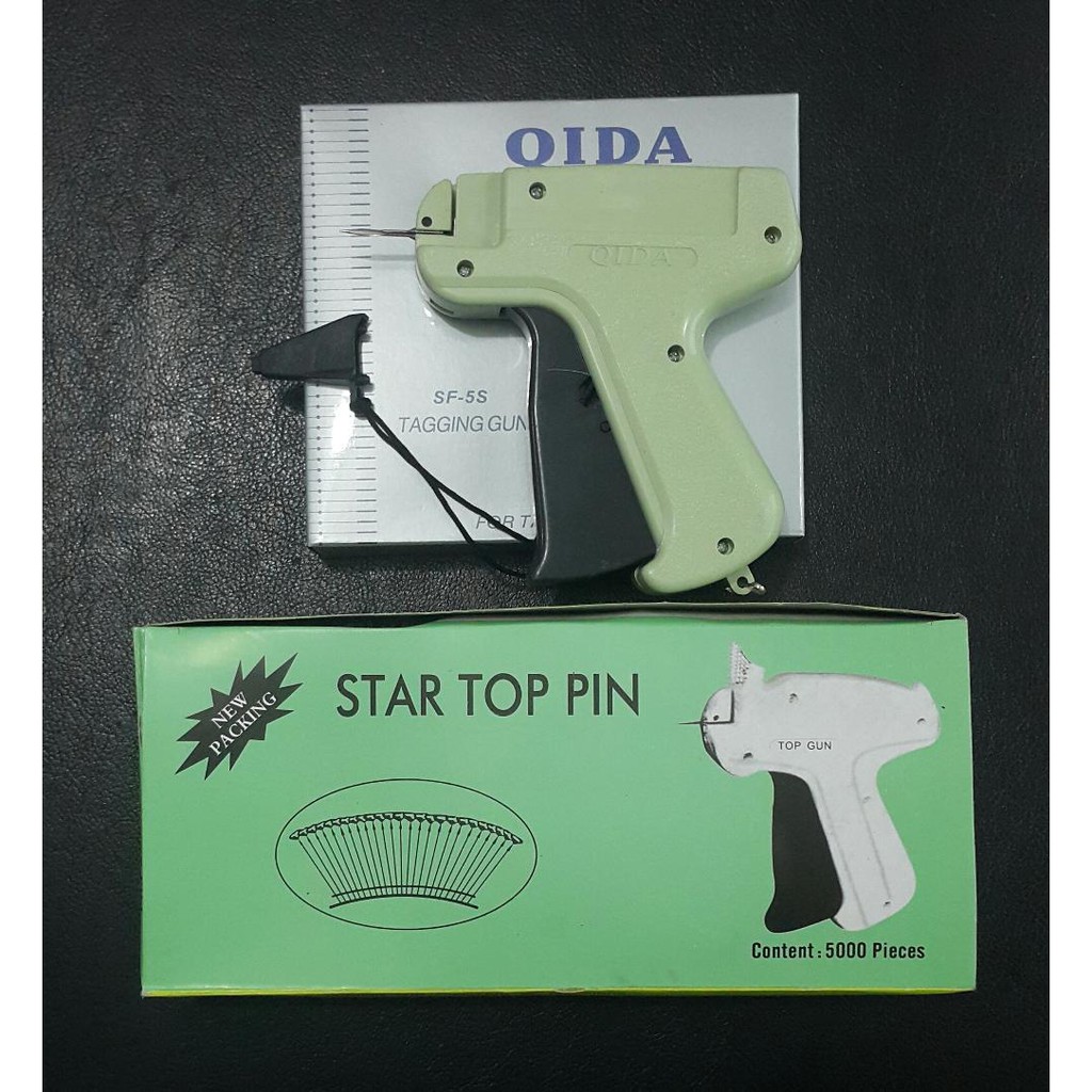 

Dijual Sepasang Tag Gun dan Tag Pin 5000pcs Jarum Tembakan Label Harga Pakaian Laundry Berkualitas