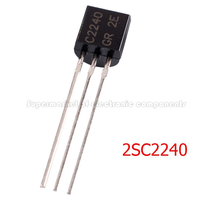 100pcs Transistor Bipolar 2SC2240 a92 (50PCS + 50PCS X C2240) TO-92