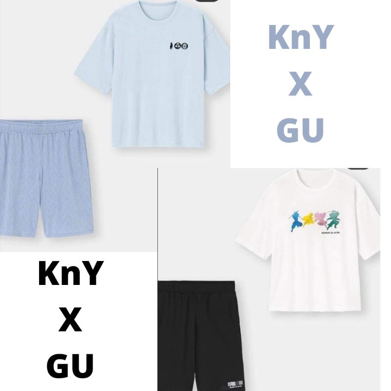 Kimetsu no Yaiba x GU Set Japan Ori