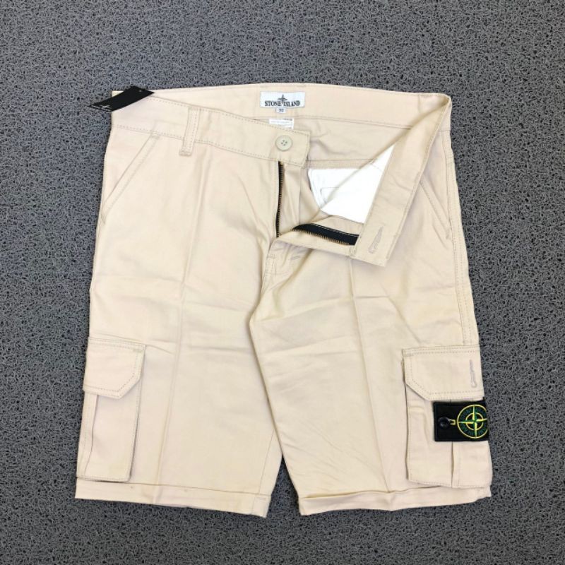 CELANA PENDEK CARGO STONE ISLAND BASIC LOGO SS02