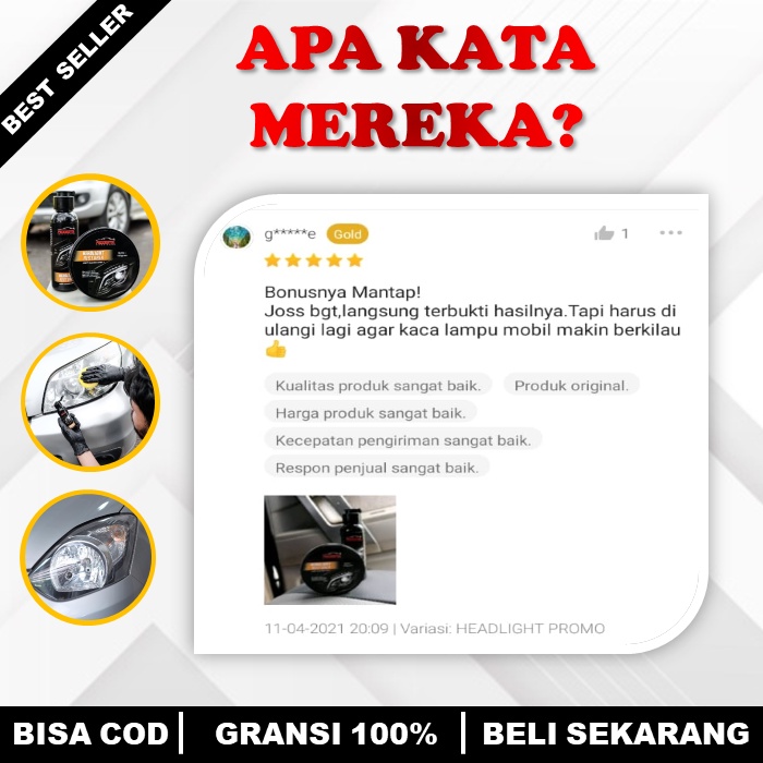 Headlight polish pembersih lampu mobil kuning pembersih kaca lampu mobil yang buram pengkilap lampu