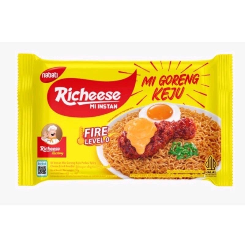 

MIE RICHEESE VIRAL LEVEL 0