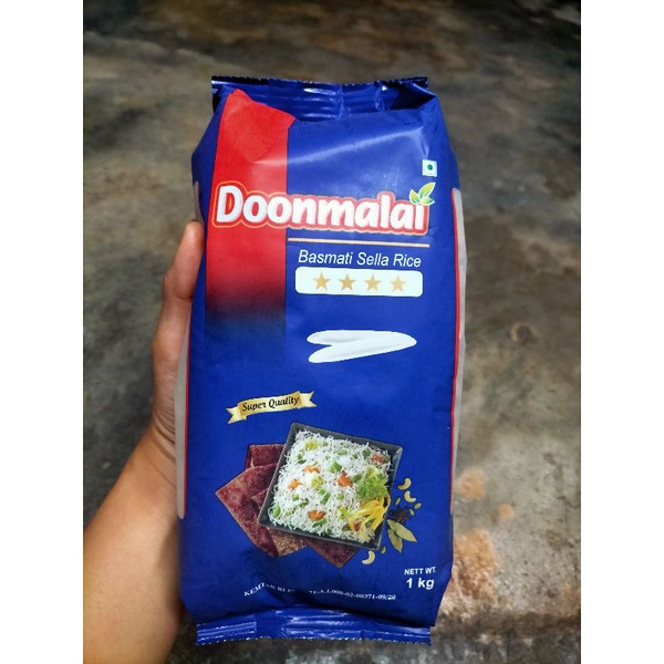 

Basmati rice merk Doonmalai 1kg