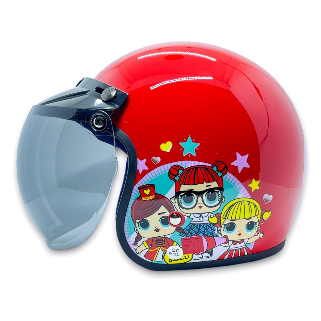 Helm Anak WTO Semi Retro - SIS Doll