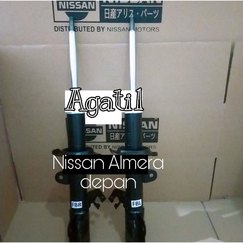 shockbreaker Nissan Almera depan sepasang original