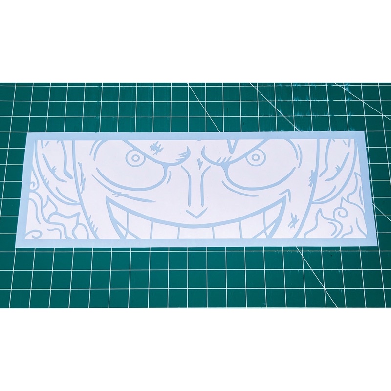 Stiker Cutting One Piece Luffy Gear 5