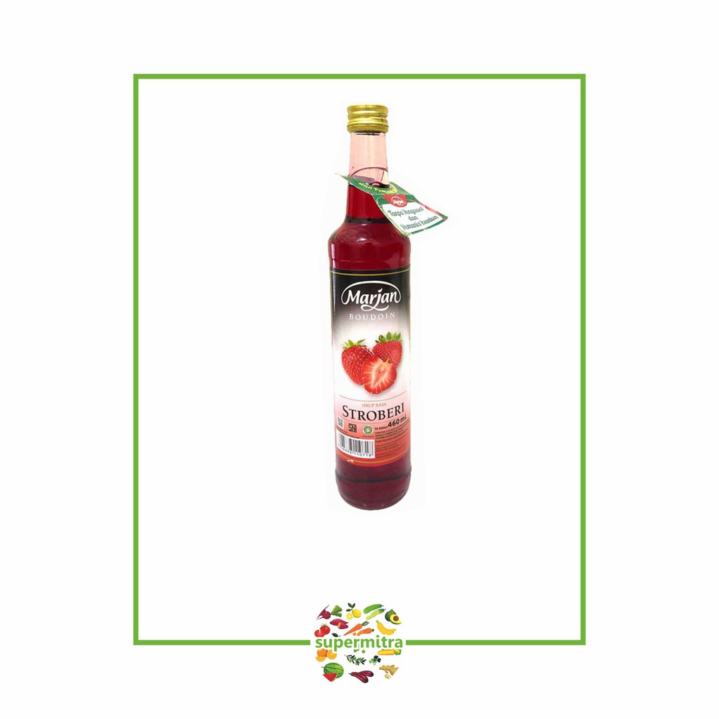 

Sirup marjan strawberry 460ml ( 1 botol )