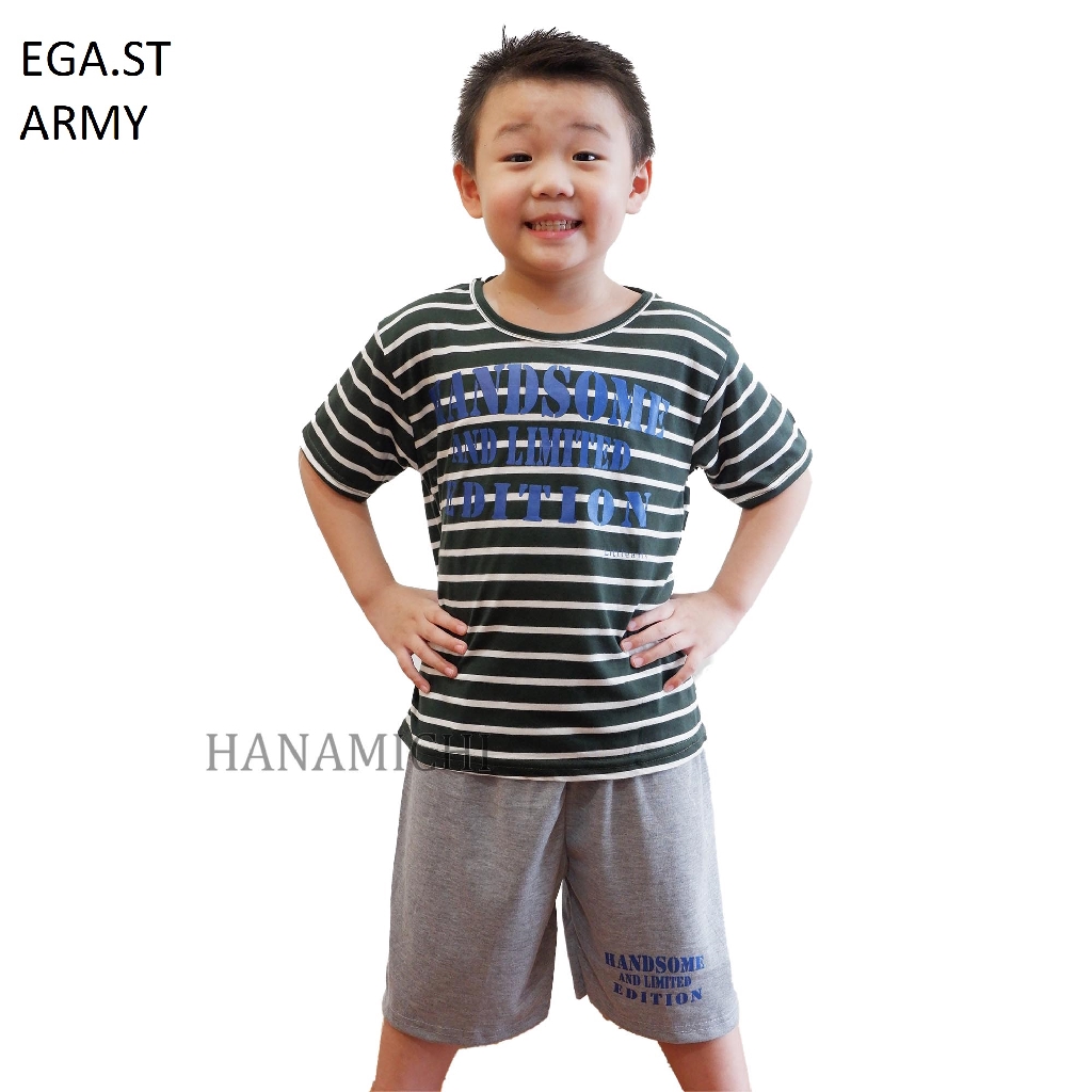 Hanamichi EGA.ST Setelan Anak Lengan Pendek