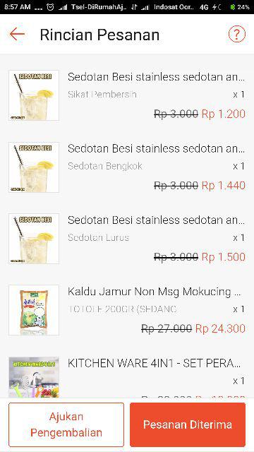 Kitchen Ware 4in1 Set Peralatan Masak Pisau Parutan Keju