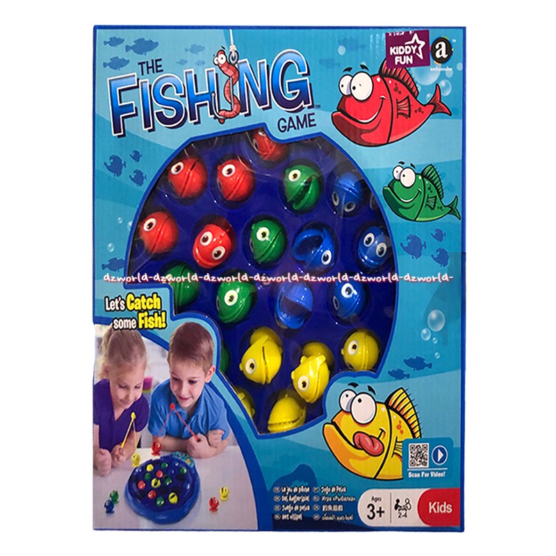 Kiddy Fun The Fishing Game Mainan Pancing Tangkap Ikan Untuk Anak SNI Fish Games