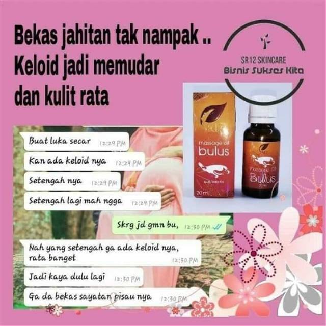 Massage Oil Bulus SR12 / Minyak Bulus Herbal /minyak bulus sr12/mengencangkan payudara/glowing