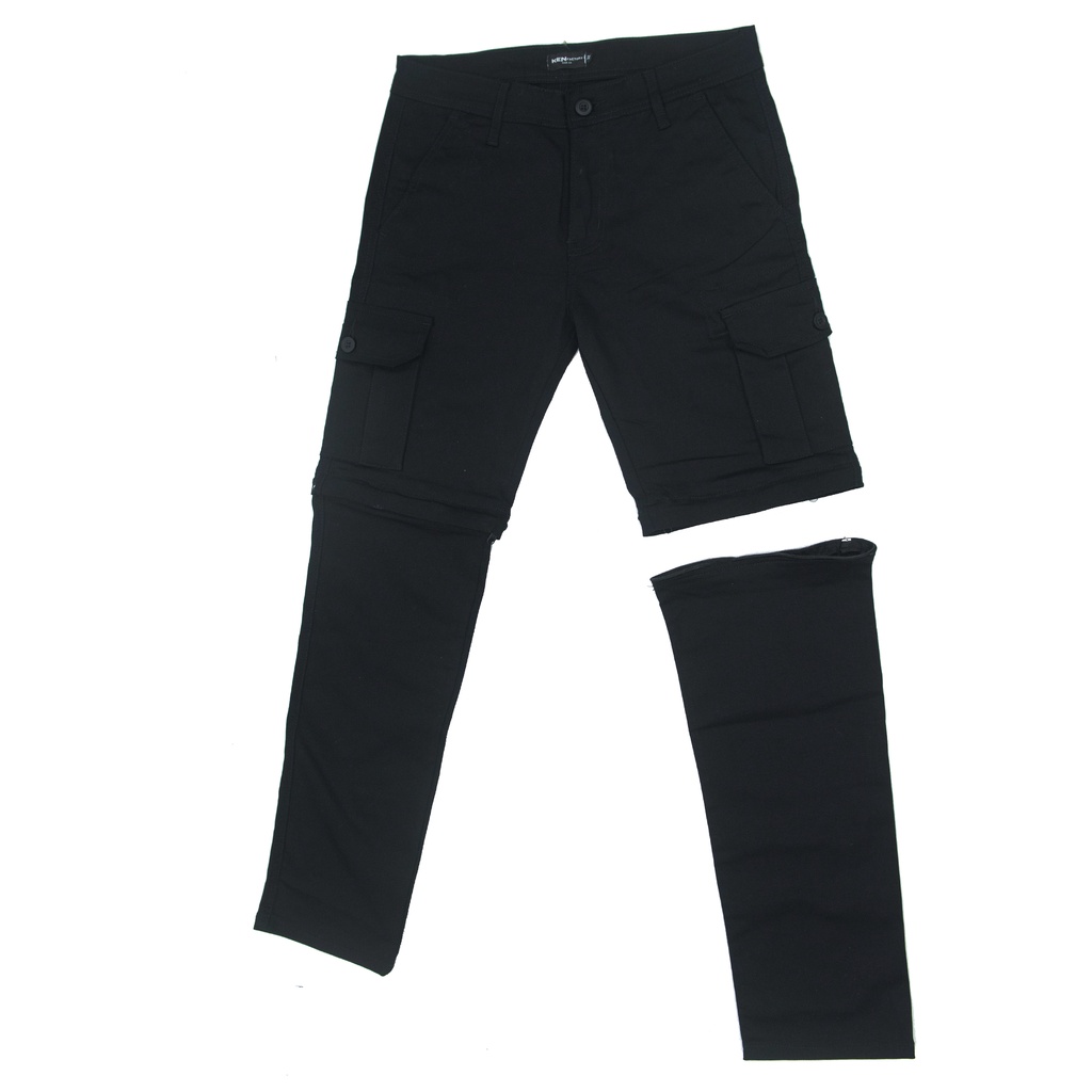 Celana Cargo Panjang Pendek  /  Cargo Pria Katun Twill Strecth / Cone Cargo Pants - KENFACTORY