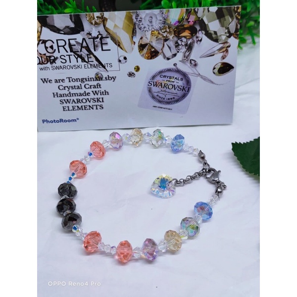 gelang Swarovski Rosario Donated/Gelang Swarovski original