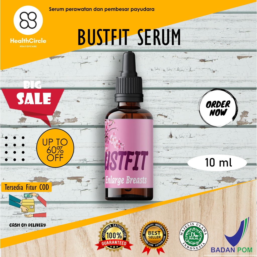 BUSTFIT SERUM – Serum Pembesar Payudara Alami Pembesar Payudara Cepat / Pembesar Payudara Ampuh dan 