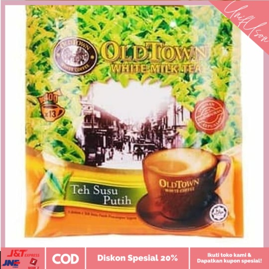 

⭐COD⭐ OLDTOWN WHITE MILK TEA / TEH TARIK (susu teh putih)