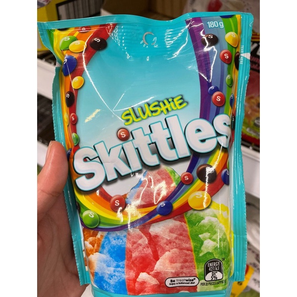 

skittles slushie bite size chewy lollies bag