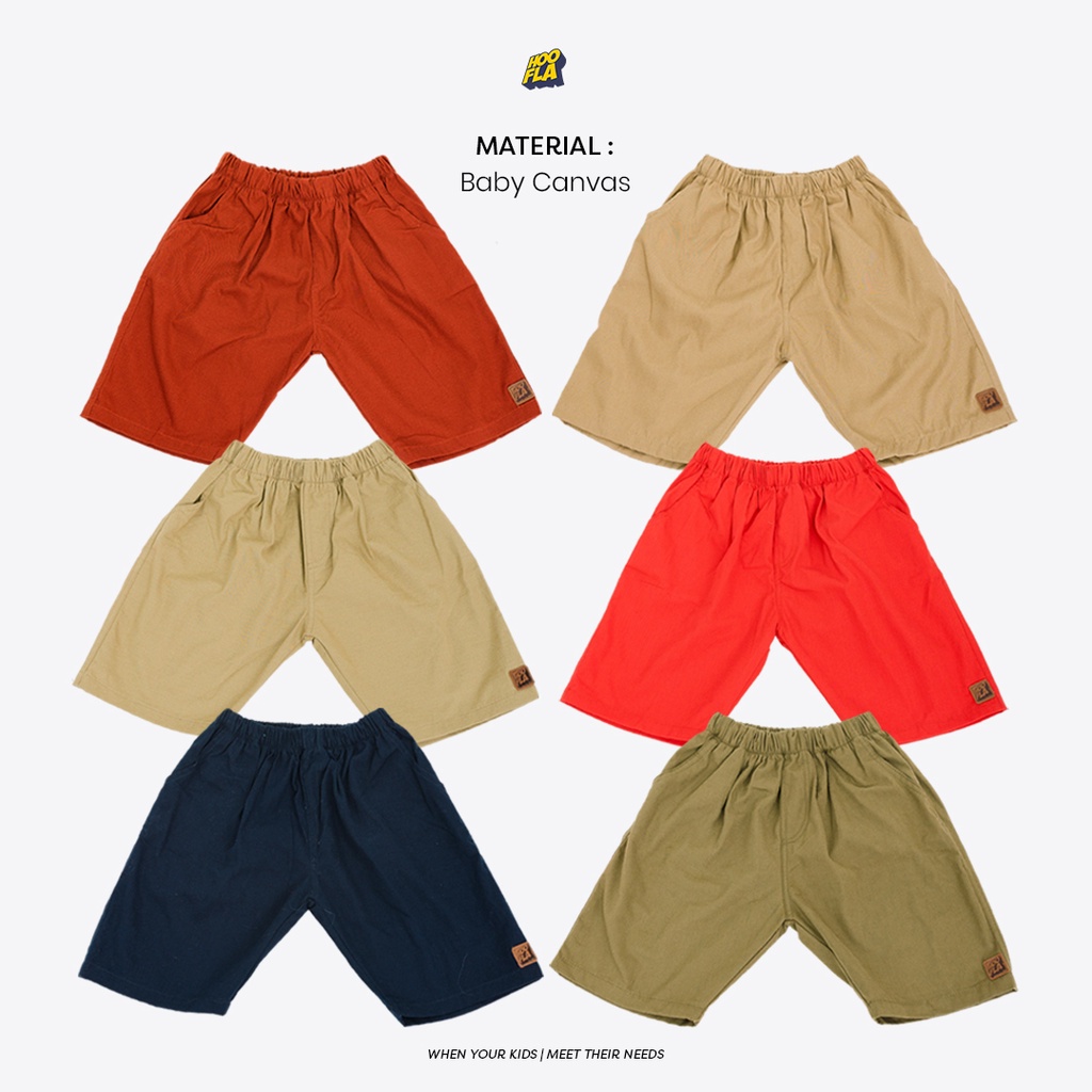 Hooflakids Celana Pendek Anak Laki Laki Basic Short Pants