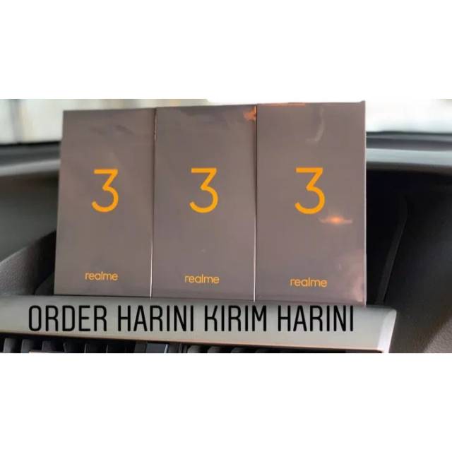 Realme 3 Ram 4GB Rom 64GB Garansi Resmi 1 Tahun