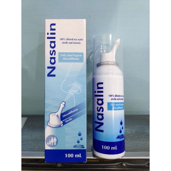 NASALIN Spray 100ml Daily Nasal Hygiene Microdiffusion