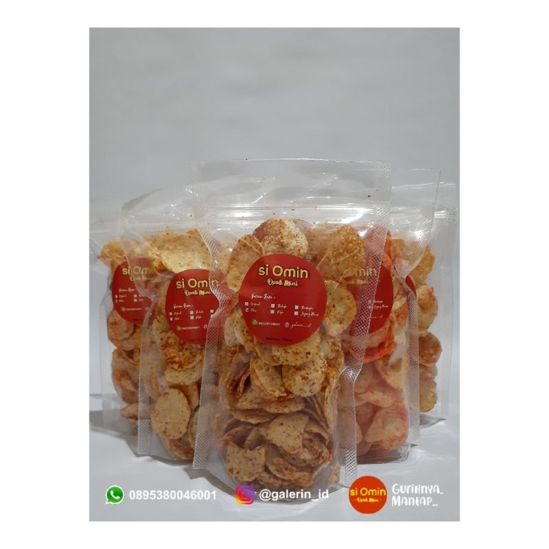 

siOmin - Opak singkong mini 150gr