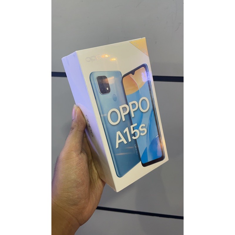 oppo a15s ram 4gb internal 64gb new garansi resmi