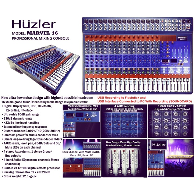 Mixer huzler marvel 16