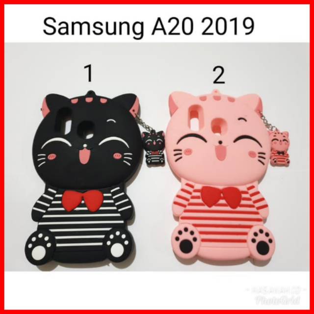 Silicon Case kondom 3D Samsung A20 2019 / Case 3D Samsung A20 2019