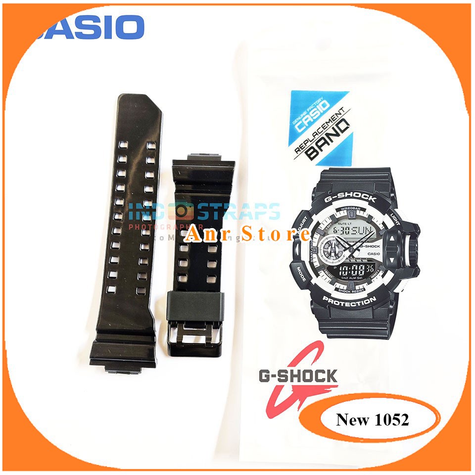 Tali Jam Tangan Casio G-Shock GA-100 GA-400 GA-700 GD-350 Mengkilap Original