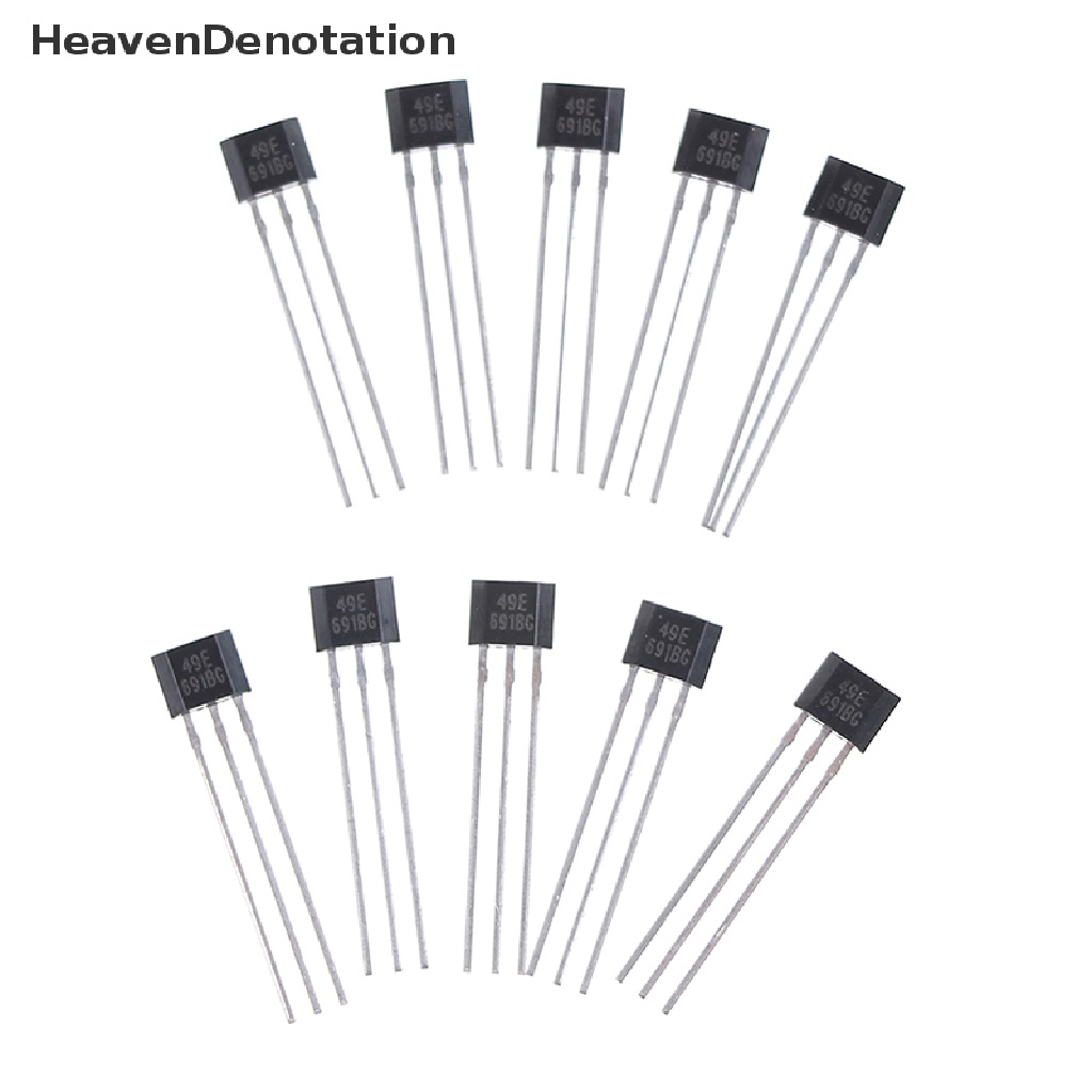 10pcs Sensor Hall Element 49e Oh49E Ss49E Linear Hall