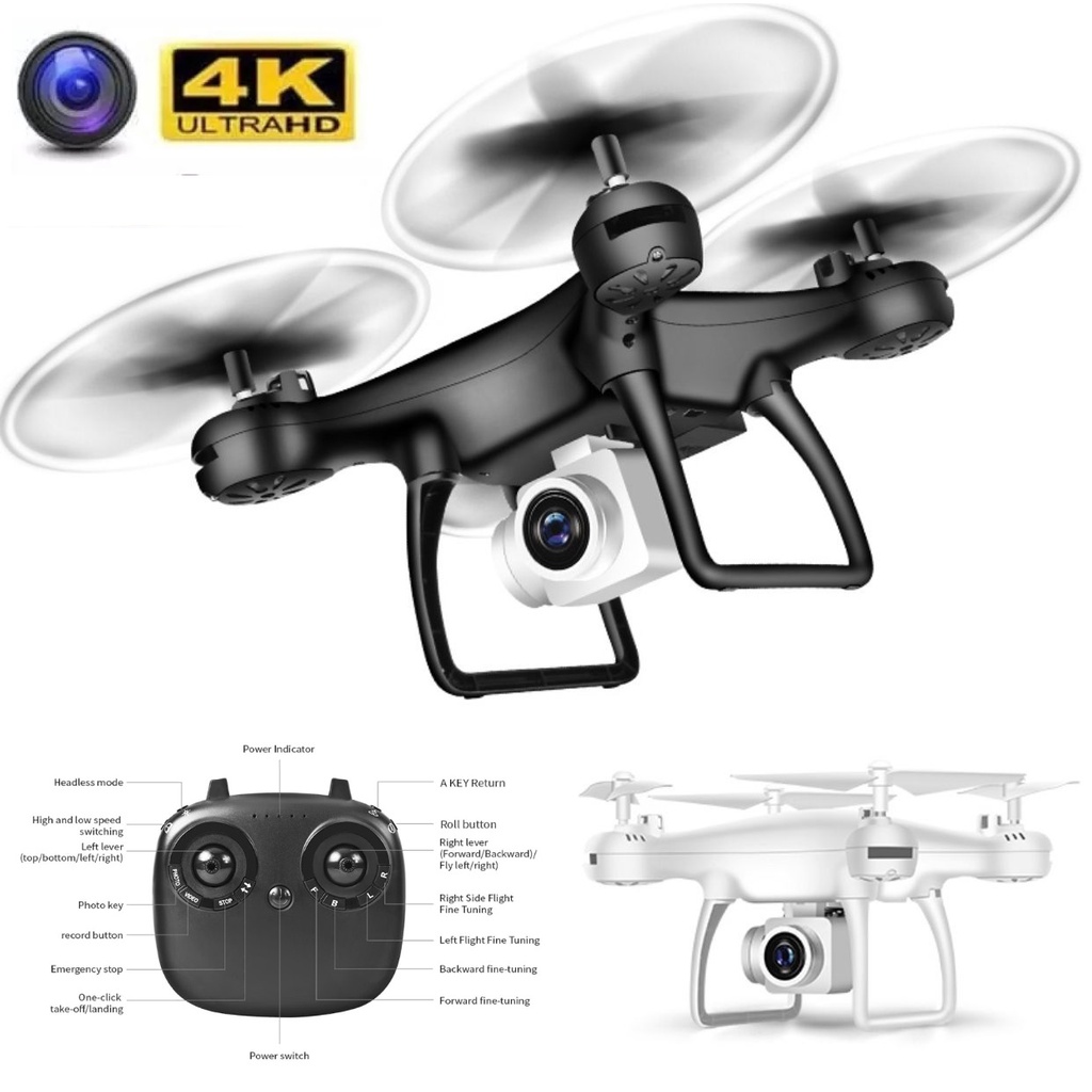 TXD - 8S - 4K The phone controls the drone Version Dual AntiShake Self-Stabilized - A KEY Return