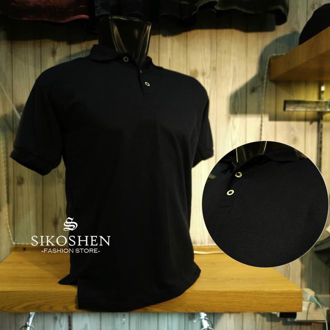 Fj3Z Kaos Polo Shirt Misty Lacoste Cotton Pique / Kaos Krah Distro - Abu Tua Misty, M Xnug