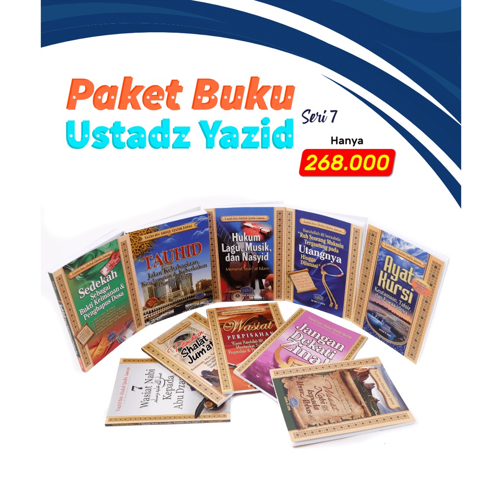 Paket Buku Ustadz Yazid bin Abdul Qadir Jawaz Seri 7