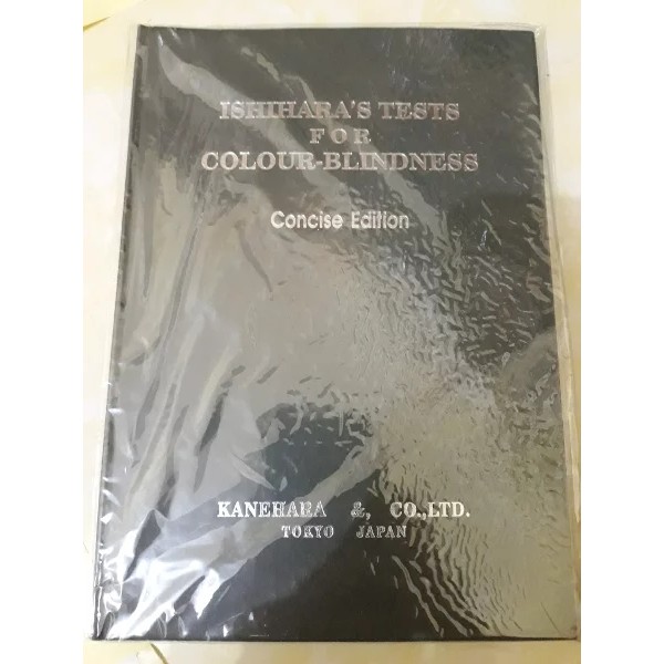 Jual Buku Test Ishihara Buta Warna Ern Plates Colour Blindness Shopee Indonesia