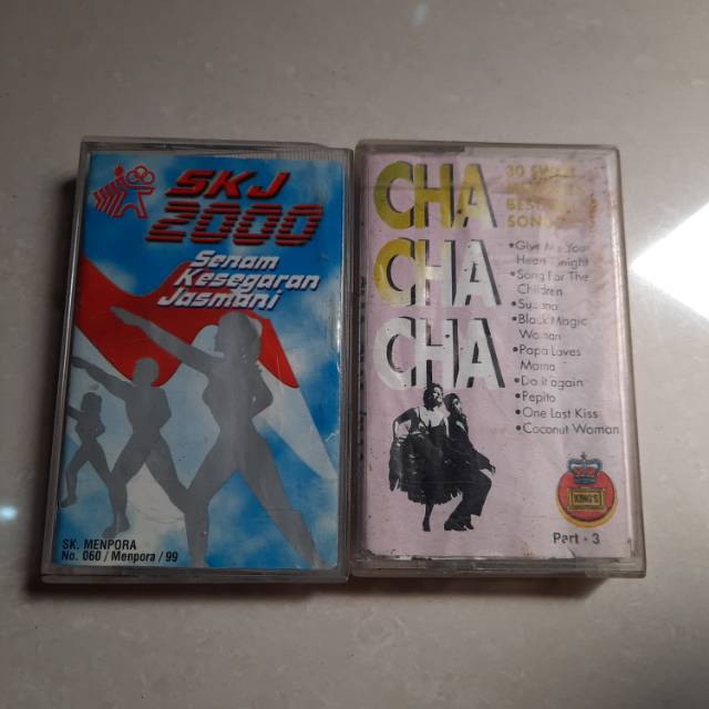 Kaset Tape Senam SKJ dan Cha Cha Cha