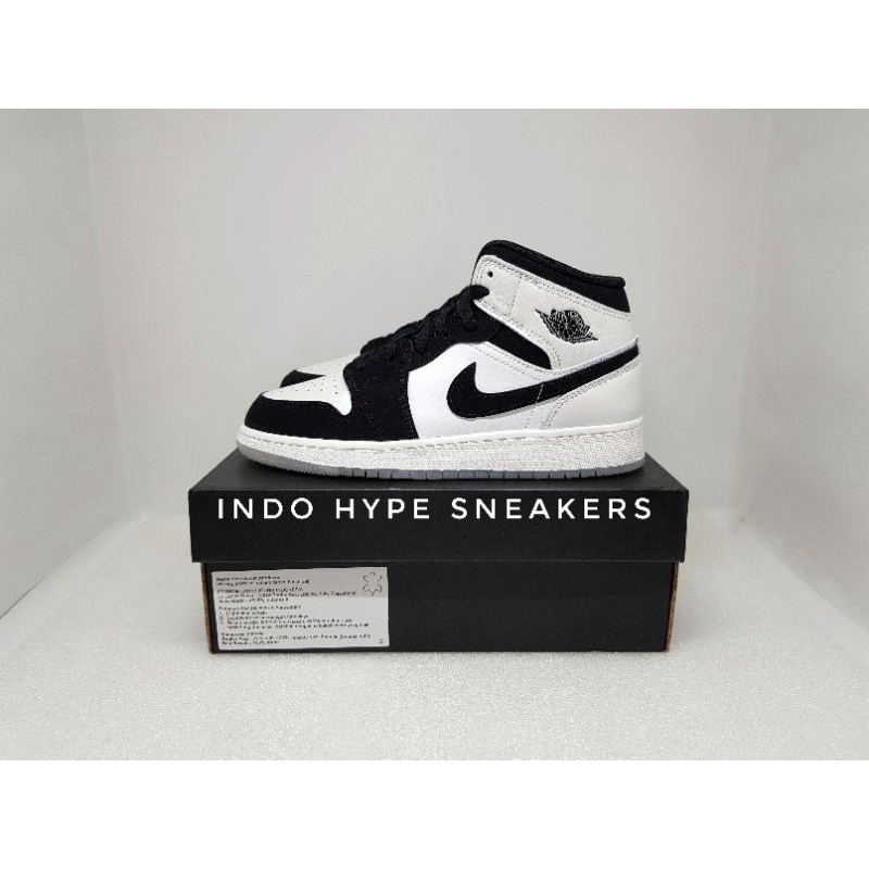 Air Jordan 1 Mid SE DIAMOND SHORTS GRADE SCHOOL (GS)