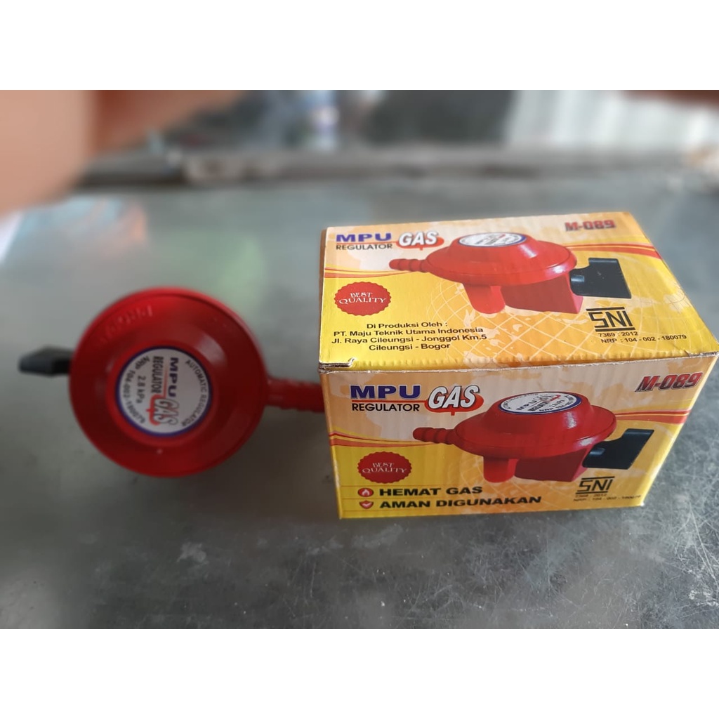 Regulator MPU Gas  M-089 / Kepala Kompor SNI