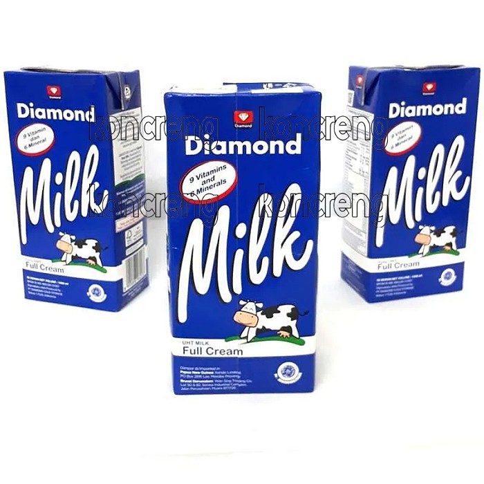 

DIAMOND Susu UHT Full Cream 1000ml 1 L liter