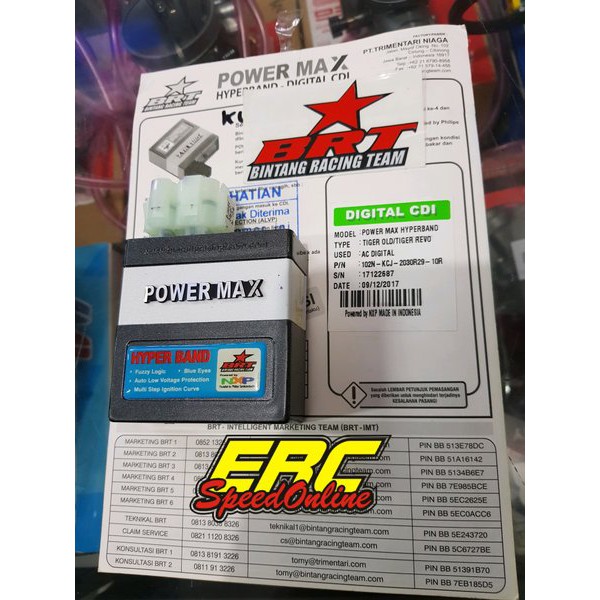 CDI BRT HYPERBAND TIGER REVO - TIGER OLD RACING ORIGINAL ORI