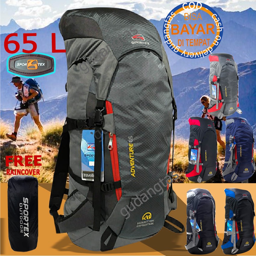  Tas Hiking  Keril Ransel GUNUNG Backpack Mountain outdoor 