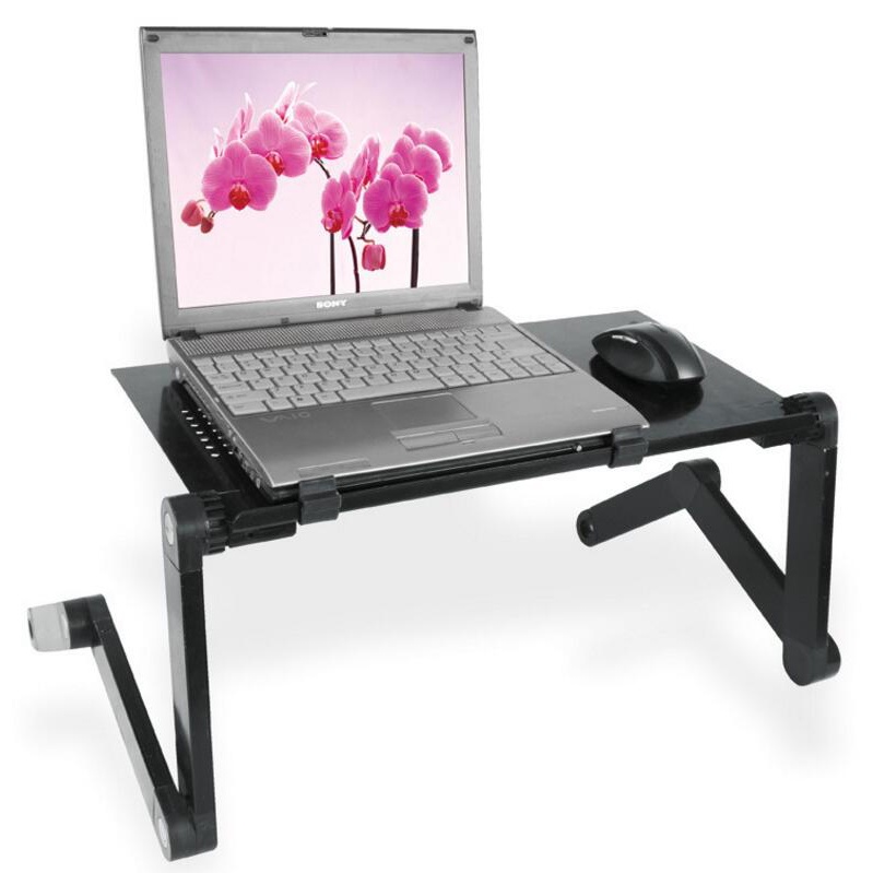 Taffware Meja Laptop Portable Table Length 42 x 26 cm - Z19 - Black