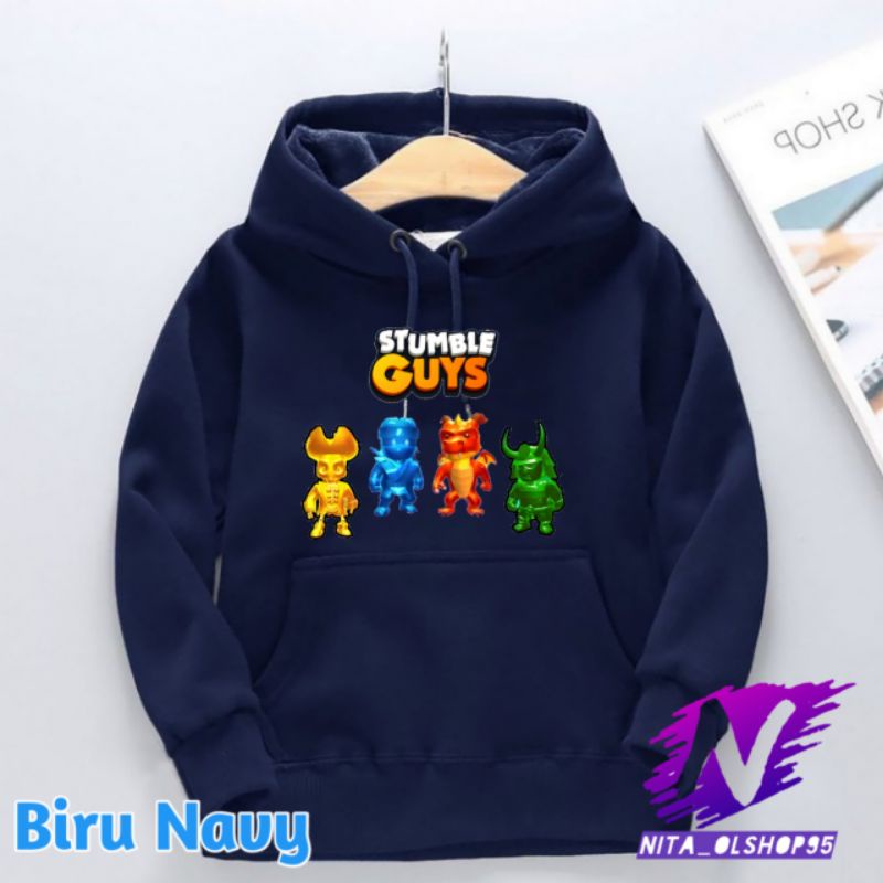 promo Hoodie anak stumble guys karakter spesial