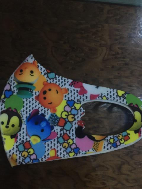 Cod Masker Anak Versi Terbaru Iron Man/lol/tsum²/doraemon