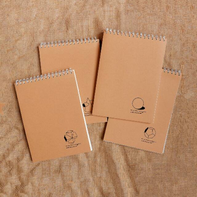 Jual Lonely Soul Spiral Sketchbook A4/kertas aketsa/kertas gambar