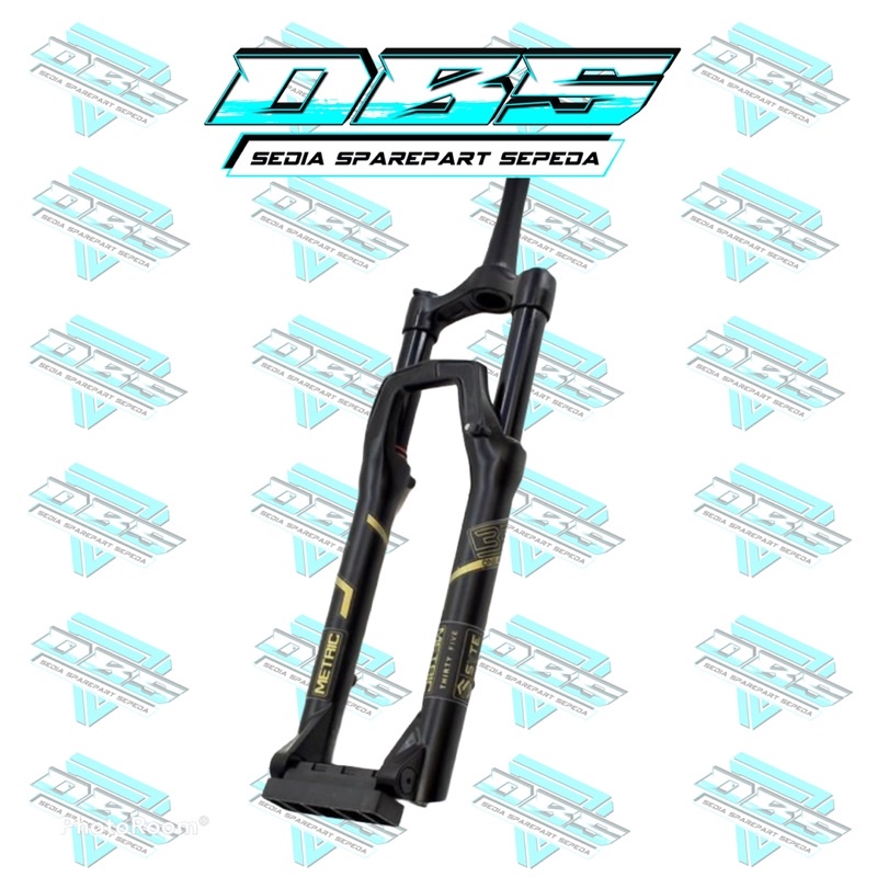 FORK PACIFIC SYTE METRIC C253 27.5 T140 TAPERED AIR BOOST 15X110 BLACK