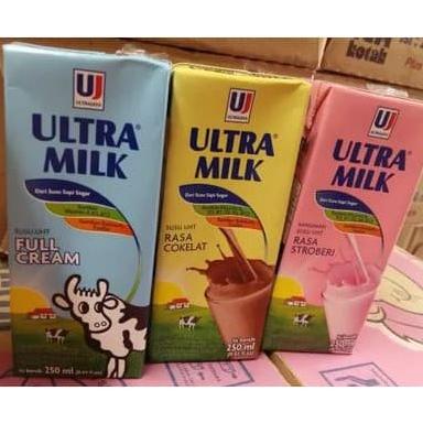 

(BISA COD) Susu Ultra ultramilk 200 ml per dus 200ml fullcream coklat stroberi STOK TERBATAS Kode 447