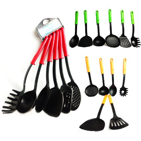 Sodet / Spatula / Sutil 6 Pcs Sesuai Untuk Kegiatan Masak Sehari Hari