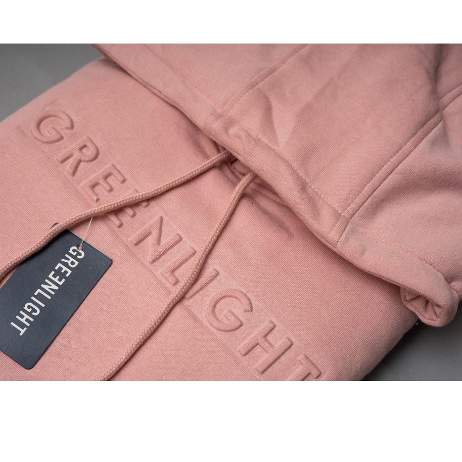 Model Baru HOODIE GREENLIGHT FONT SABLON EMBOSSED 3D ORIGINAL IMPORT HIGH QUALITY TEE  GREENNLIGHT